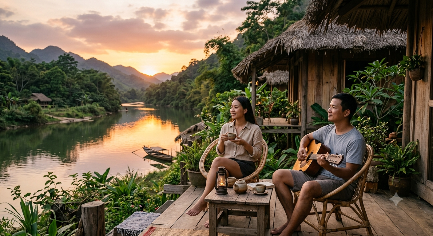 Buổi chiều: Thư giãn và trải nghiệm cuối ngày